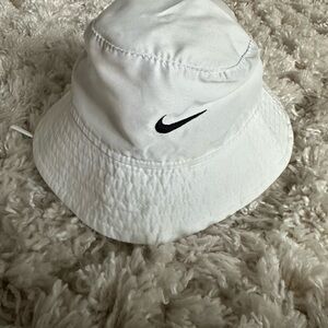 Nike White Bucket Hat